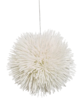 Bola ÁRBOL blanco 13cm