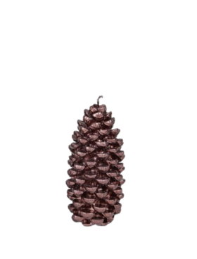 Vela PIÑA marrón 11cm