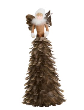 Figura HADA DE LOS BOSQUES 72cm plumas