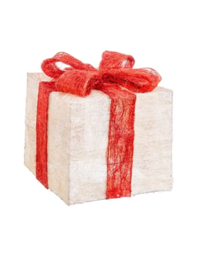 Paquete decorativo 70 luces 25x25x31cm