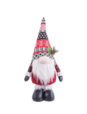 PAPA NOEL tejido 48cm rojo