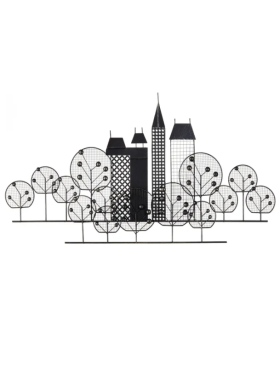 Decoración metálica NEW YORK 106cm