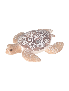 Figura TORTUGA resina 16cm