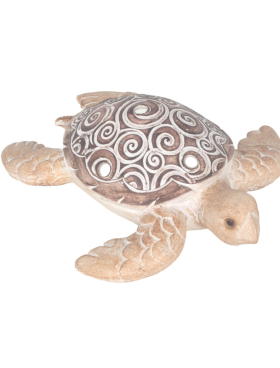Figura TORTUGA resina 20cm