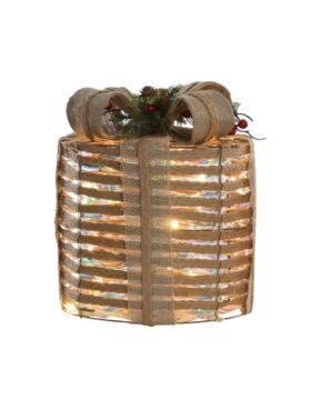 Paquete decorativo led 25cm grande