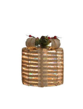 Paquete decorativo led 20cm mediano