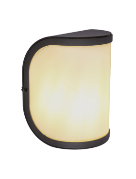 Aplique exterior para bombilla E27 metal antracita