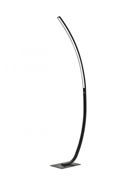 Lámpara de pie led 25 watts 4000 kelvin negro