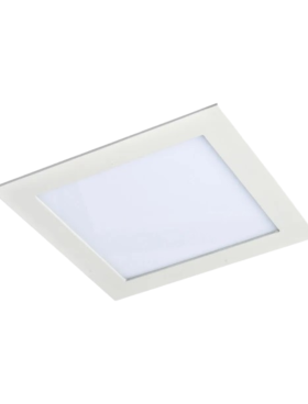 Downlight cuadrado 18 watts 4000 kelvin blanco