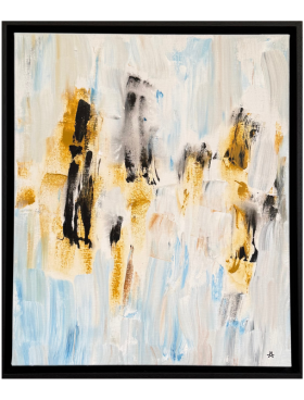 Cuadro MANCHAS modernas con marco Carlos Altisent 55×45 cm