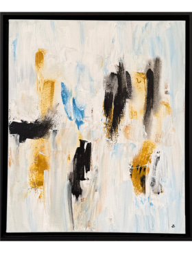 Cuadro MANCHAS modernas con marco Carlos Altisent 55×45 cm
