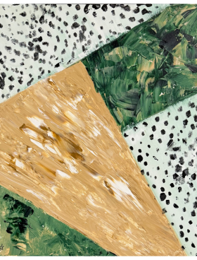 Cuadro COLLAGE VERDE Carlos Altisent 50×60cm