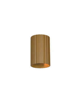 Aplique para bombilla led G9 metal café