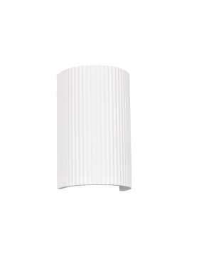 Aplique de pared 2x GU10 yeso blanco