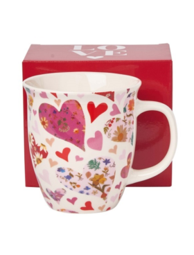Taza CORAZONES 65cl