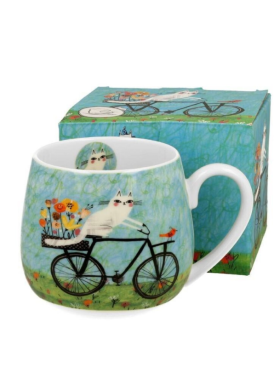 Taza GATO porcelana 43cl