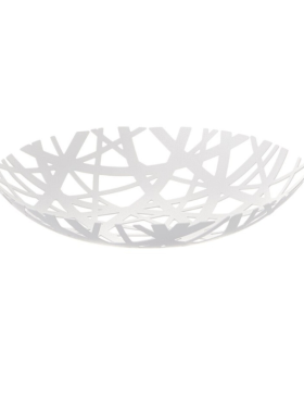 Centro de mesa - frutero blanco 26cm
