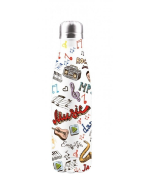 Botella térmica MUSIC 50cl inox