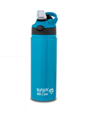 Botella térmica AZUL 50cl inox