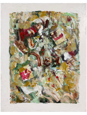 Cuadro ABSTRACTO COLATGE OTOÑAL Carlos Altisent 50x40 cm