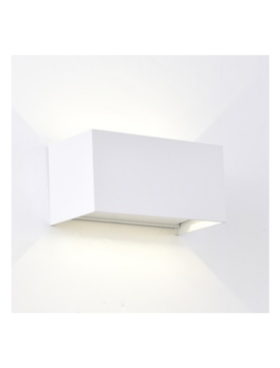 Aplique Exterior dimable LED 4*6 Watts 2700 Kelvin 2200 Lumens Blanco