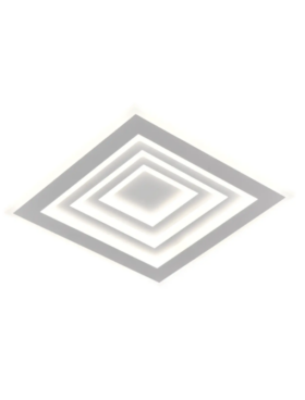 Plafón led cuadrado 66 watts 30x30cm CCT mando a distancia y APP