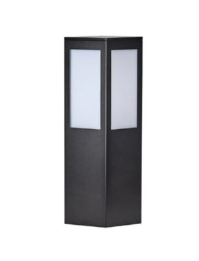 Baliza exterior 11,5x40cm gris oscuro oxion IP68