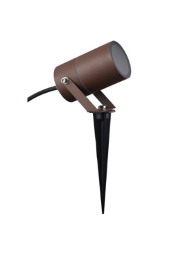 Piqueta exterior corten IP65 GU10