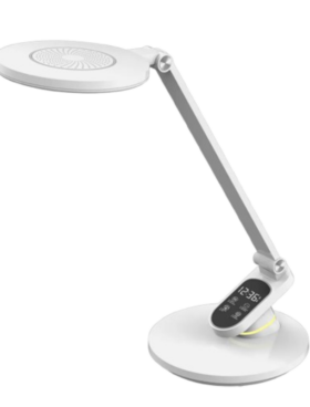 Flexo led 10 watts CCT dimable táctil con despertador blanco