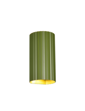 Aplique metálico 2x GU10 verde