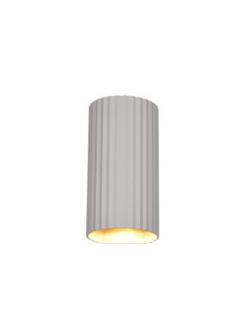 Aplique metálico 2x GU10 gris