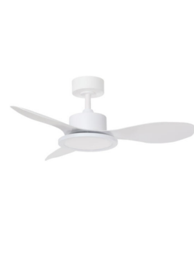 Ventilador de Techo led 30 watts 96 centímetros de diámetro motor DC 30 watts mando distancia con temporizador blanco