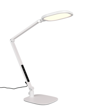 Flexo led 13,5 watts 1400 lúmenes CCT dimable táctil con pinza blanco