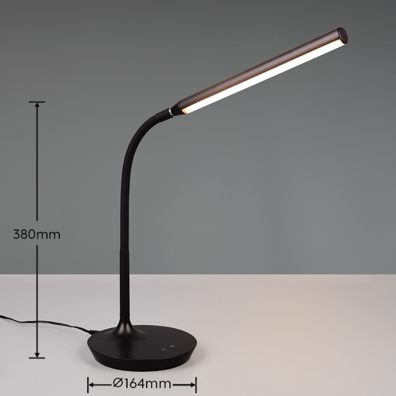 Sobremesa led CCT 5 watts regulable negro - Imagen 3