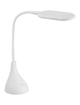Flexo de escritorio led 10w 4000k dimable táctil blanco