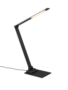Flexo de escritorio led 6,5w con CCT regulable táctil negro