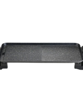 Plancha grill con recubrimiento cerámico antiadherente 1800w 57,5x23,5cm