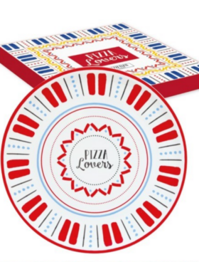 Plato de porcelana para pizza 32,5cm