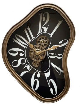 Reloj de pared DALÍ 30x42cm engranajes en movimiento