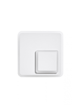 Plafón led cuadrado 18 watts 19,7x19,7cm CCT pared