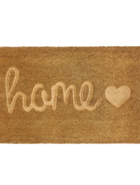 Felpudo HOME fibra de coco 40x60 centímetros