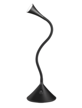 Flexo estudio led 3w 3000k negro